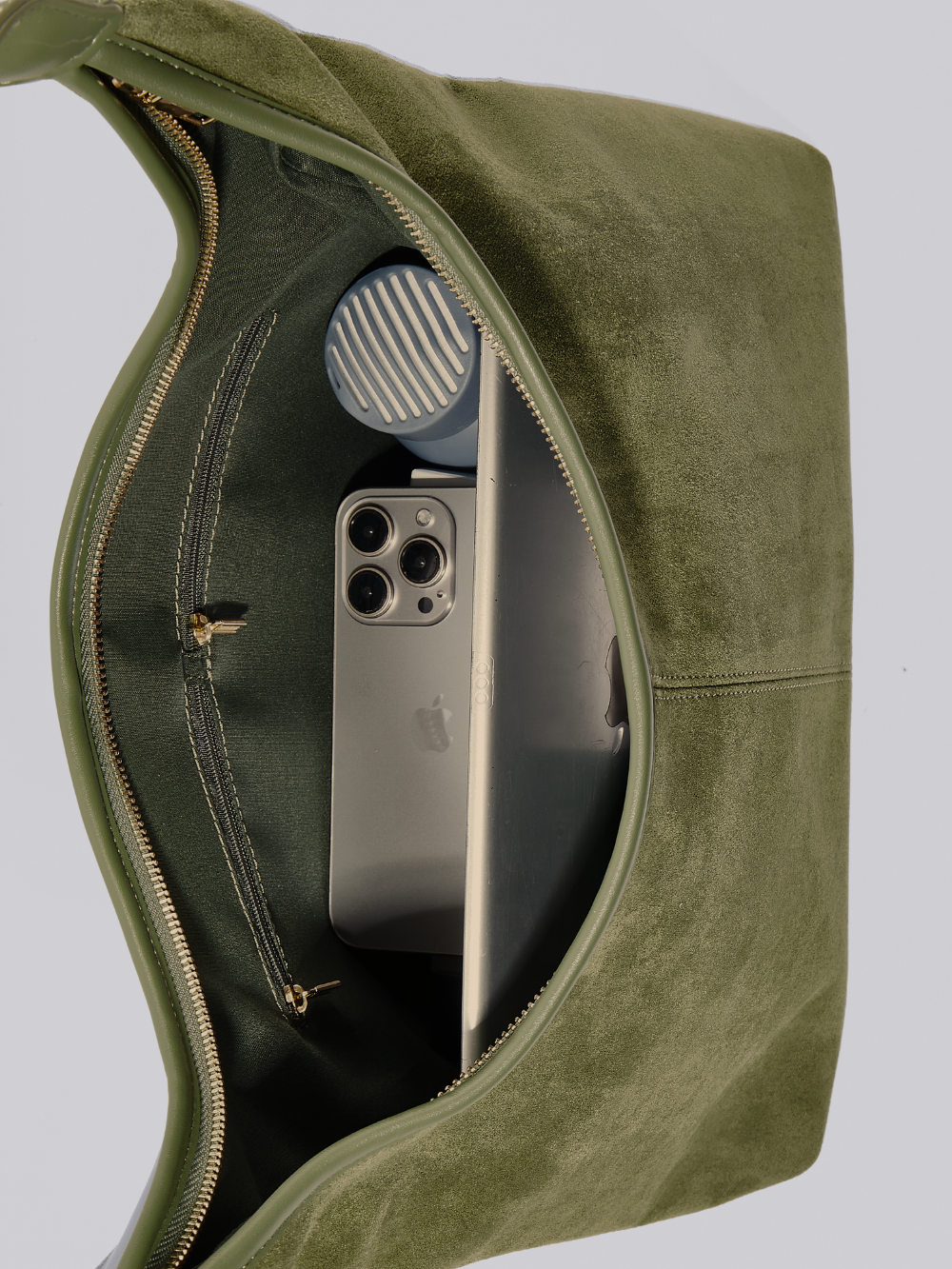 Suede Daily Ledertasche