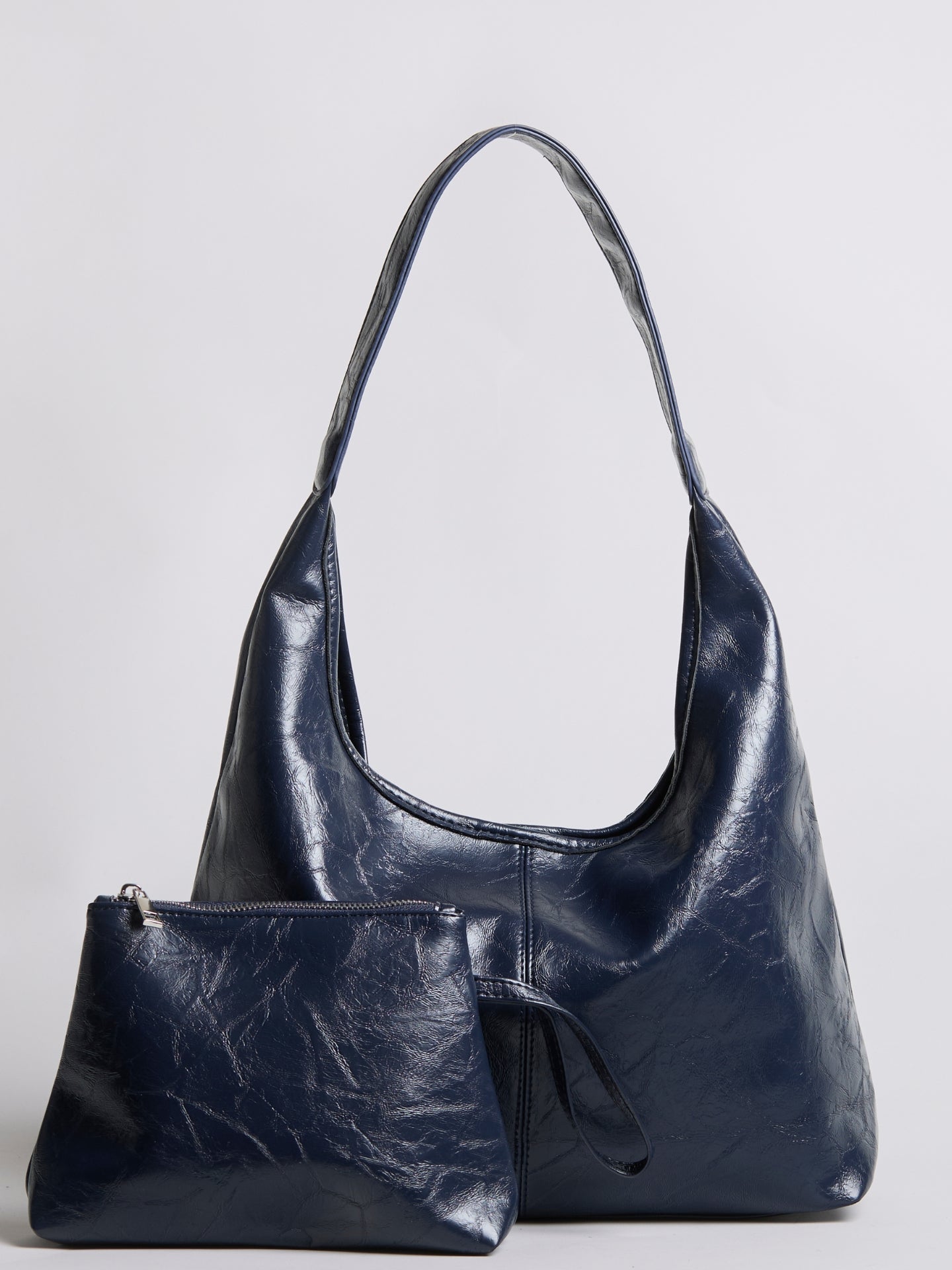 Scarlett Tote Bag aus Distressed-Leder