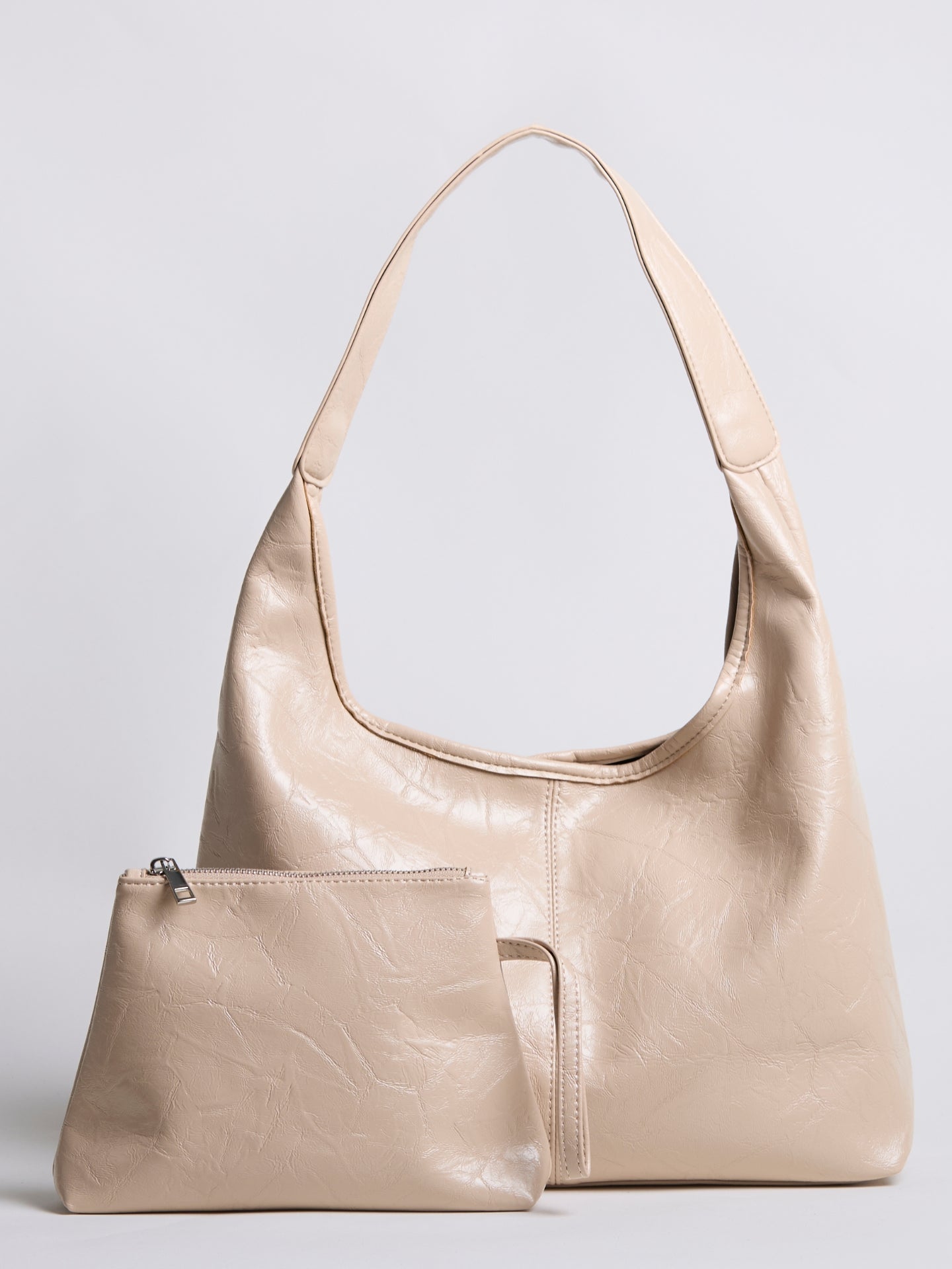 Scarlett Tote Bag aus Distressed-Leder