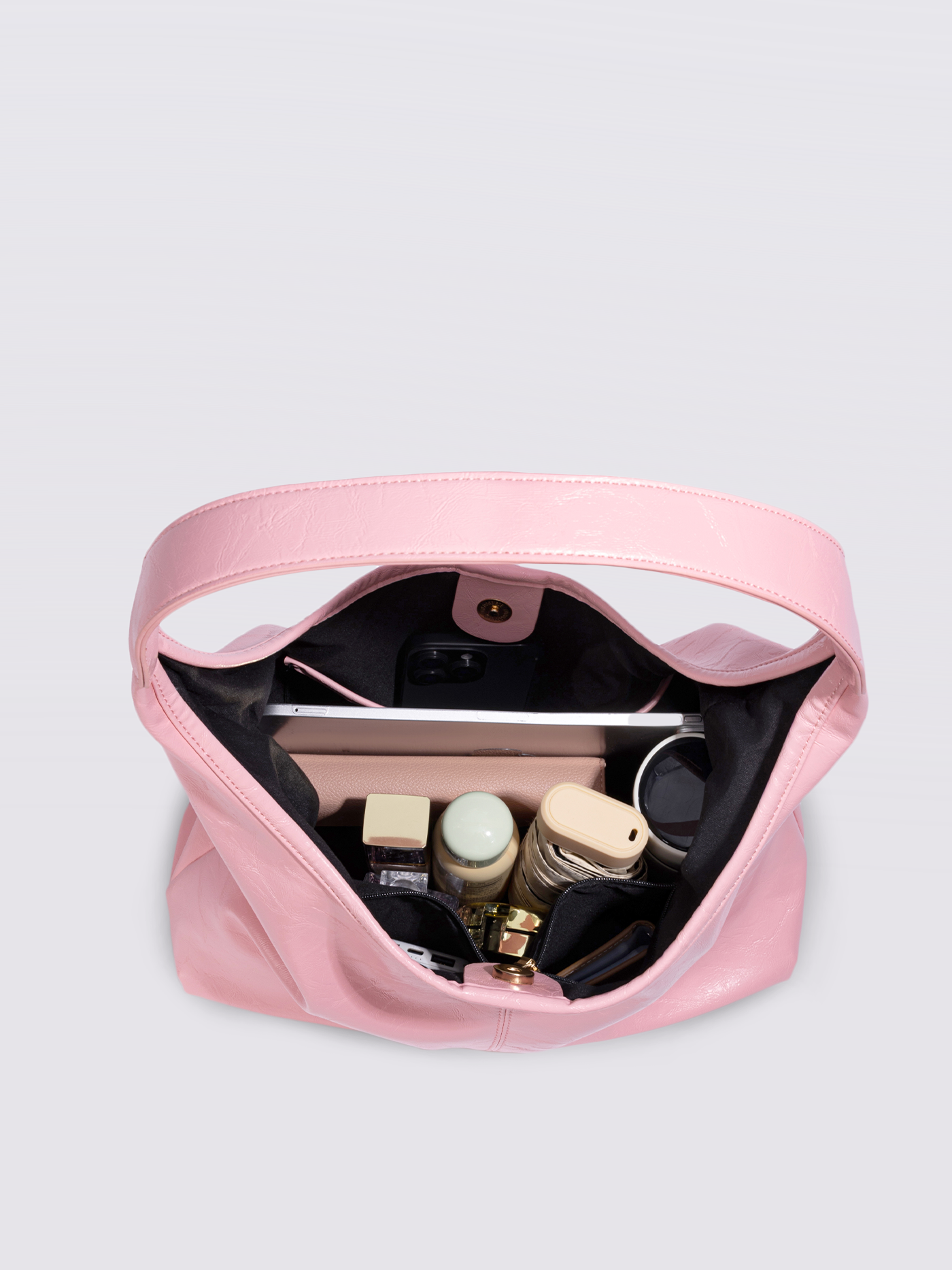 Scarlett Tote Bag aus Distressed-Leder