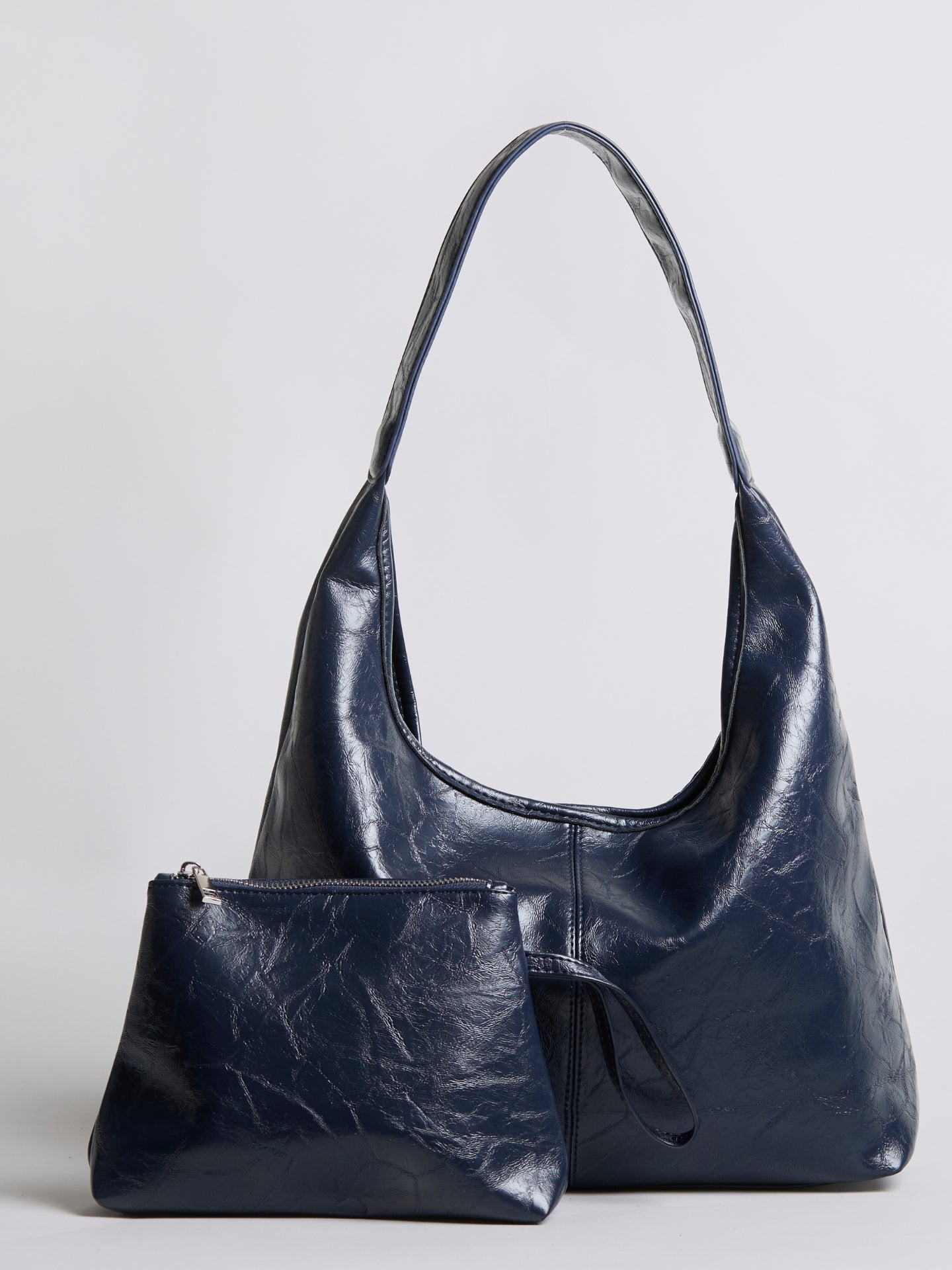 Scarlett Tote Bag aus Distressed-Leder