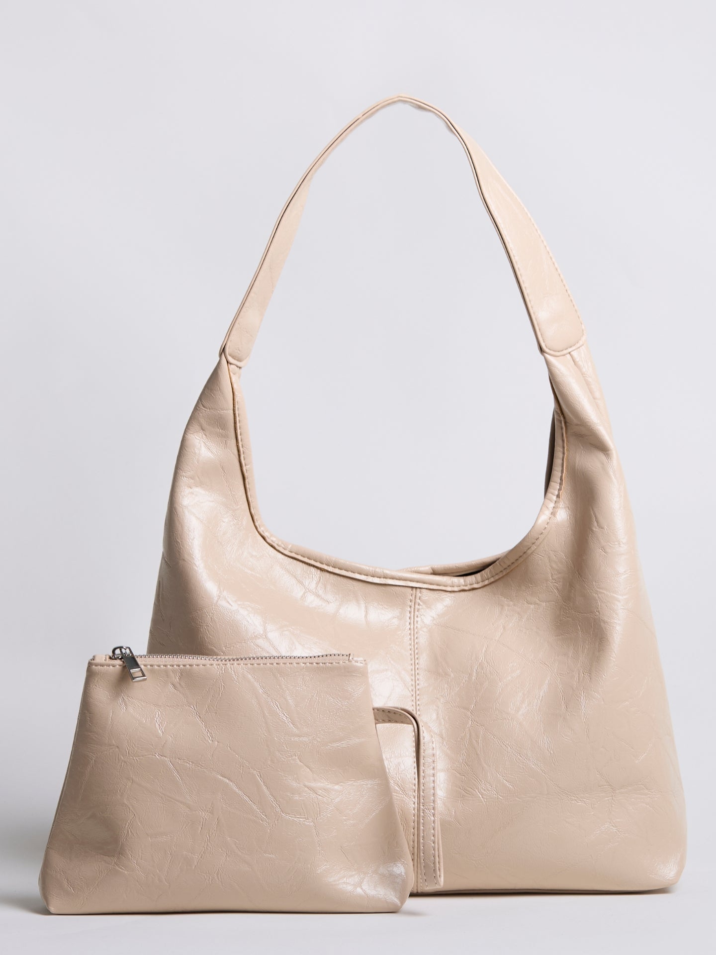 Scarlett Tote Bag aus Distressed-Leder