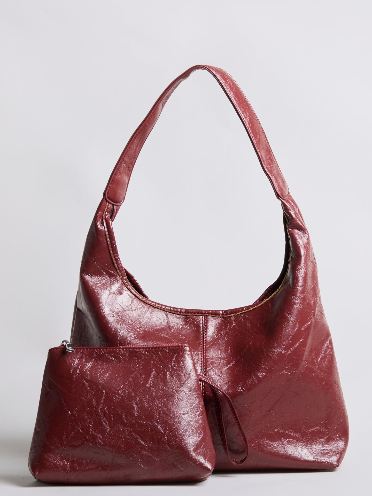 Scarlett Tote Bag aus Distressed-Leder