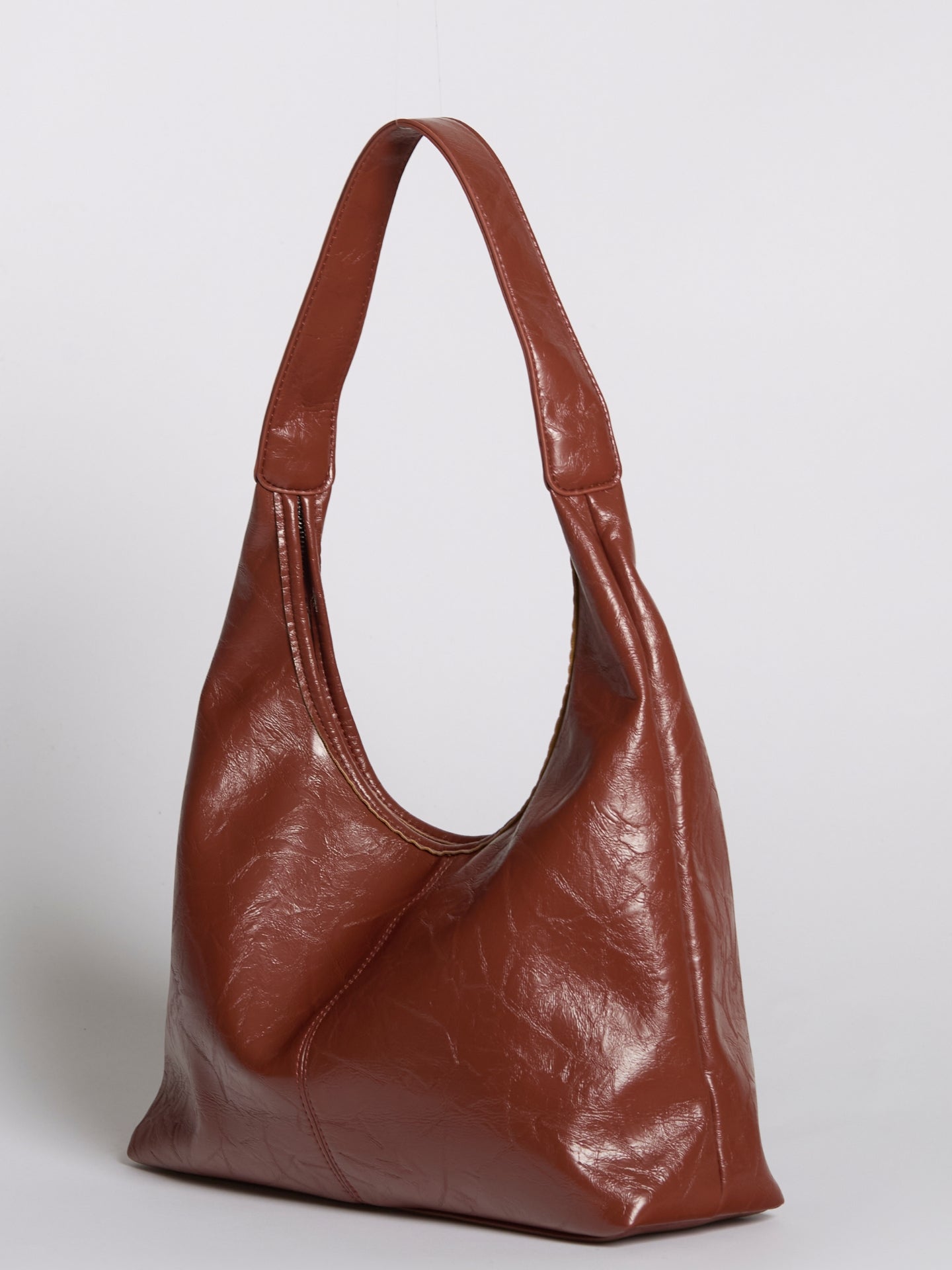 Scarlett Tote Bag aus Distressed-Leder