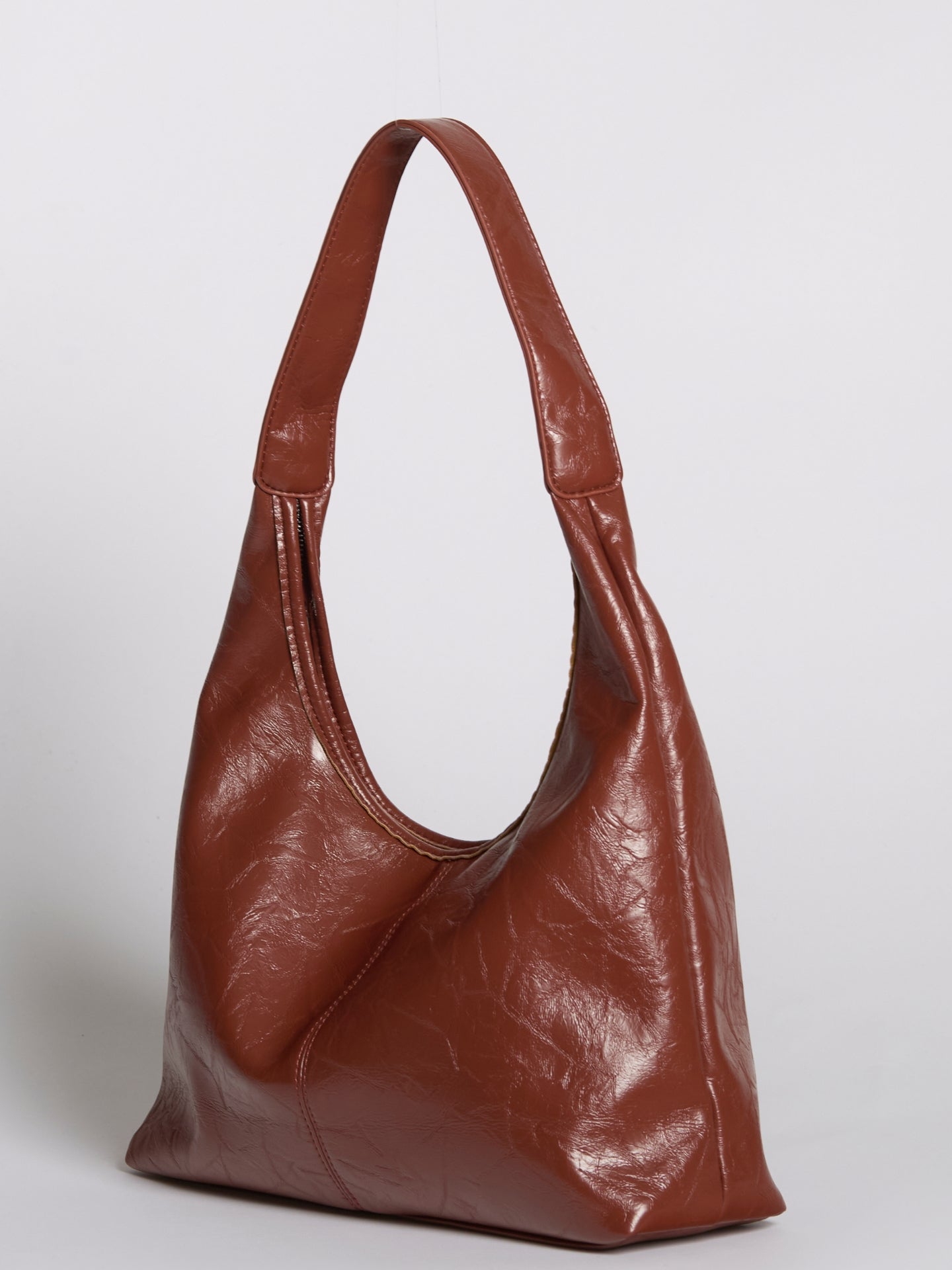 Scarlett Tote Bag aus Distressed-Leder