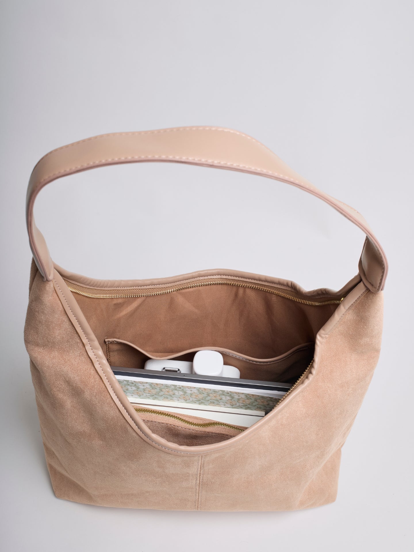 Suede Daily Ledertasche