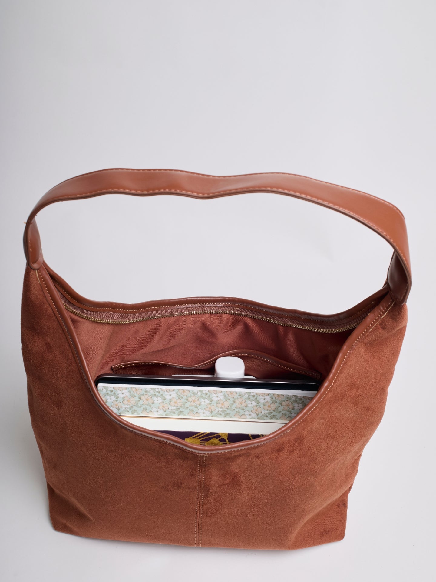 Suede Daily Ledertasche
