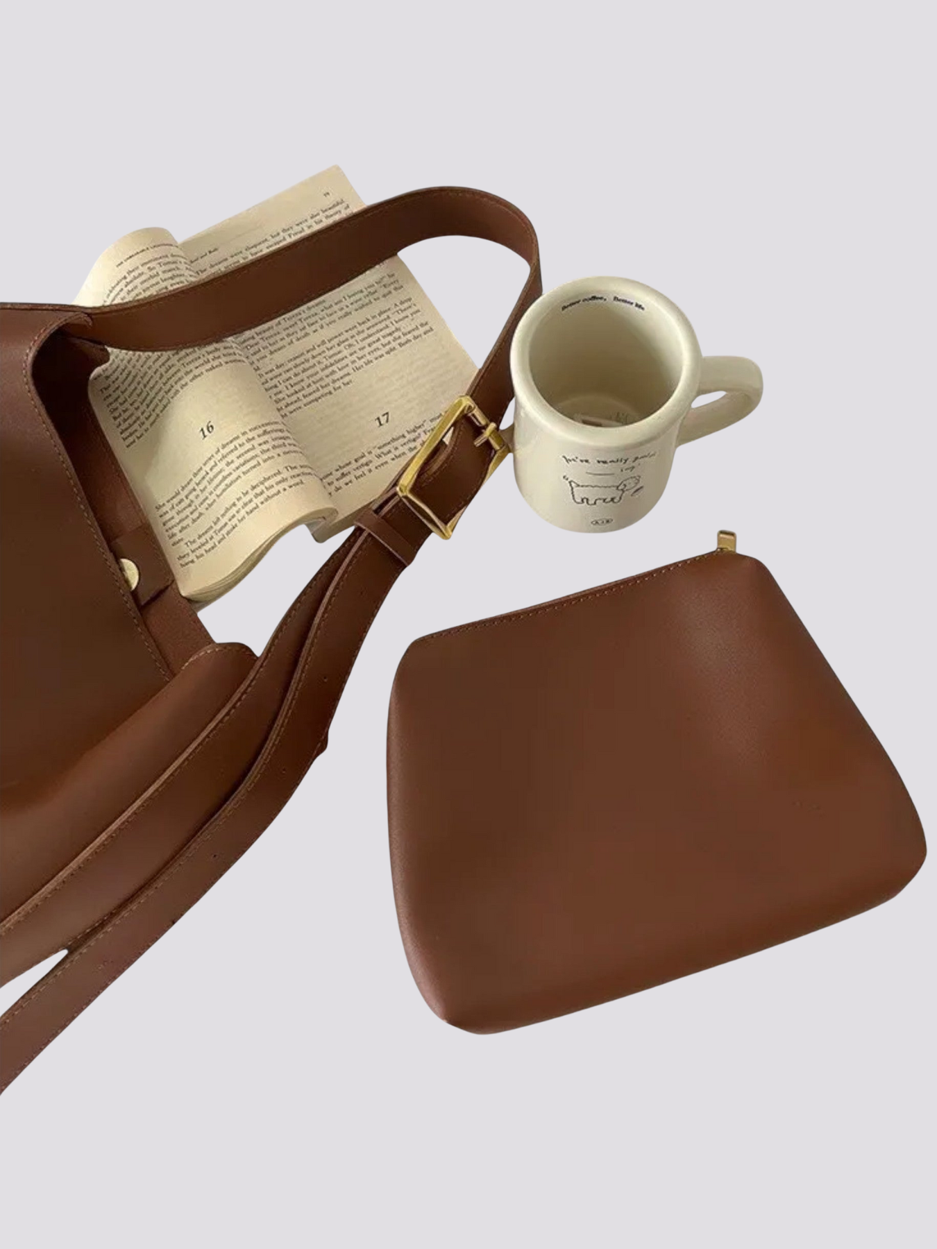 Lirra Elegante Umhängetasche aus Leder