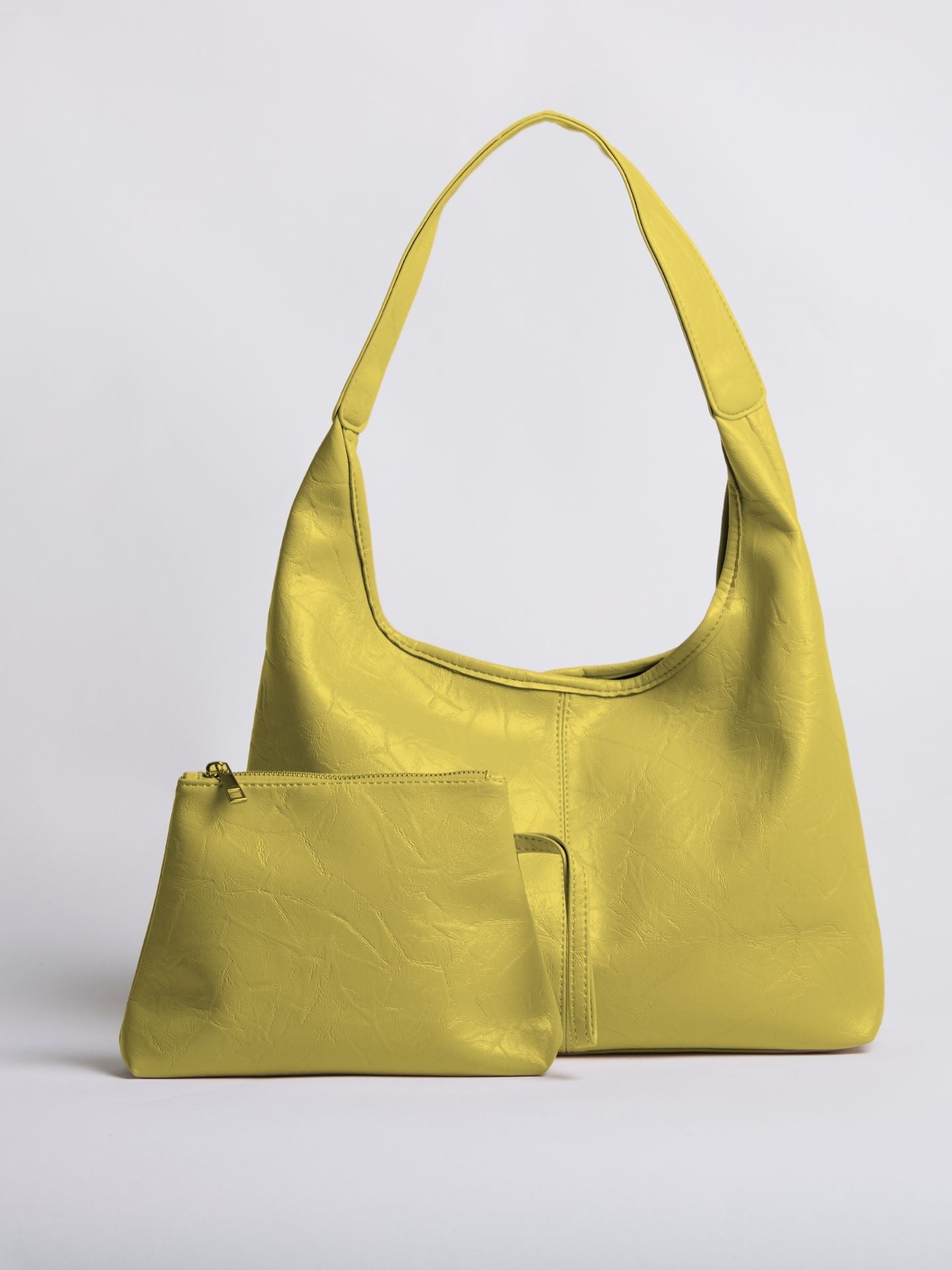 Scarlett Tote Bag aus Distressed-Leder